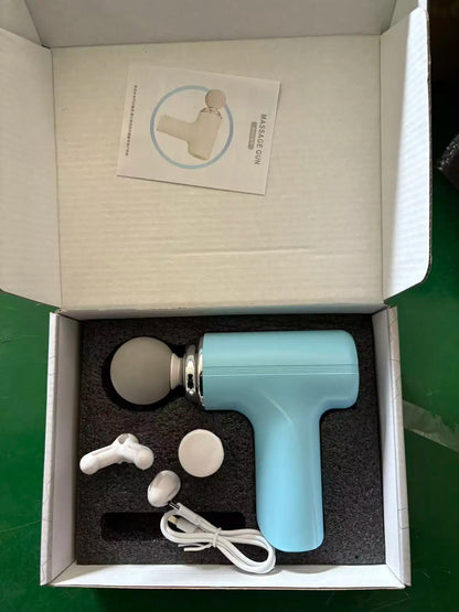 Pistola de Massagem Reliefiora™ | Recuperação Muscular Profunda