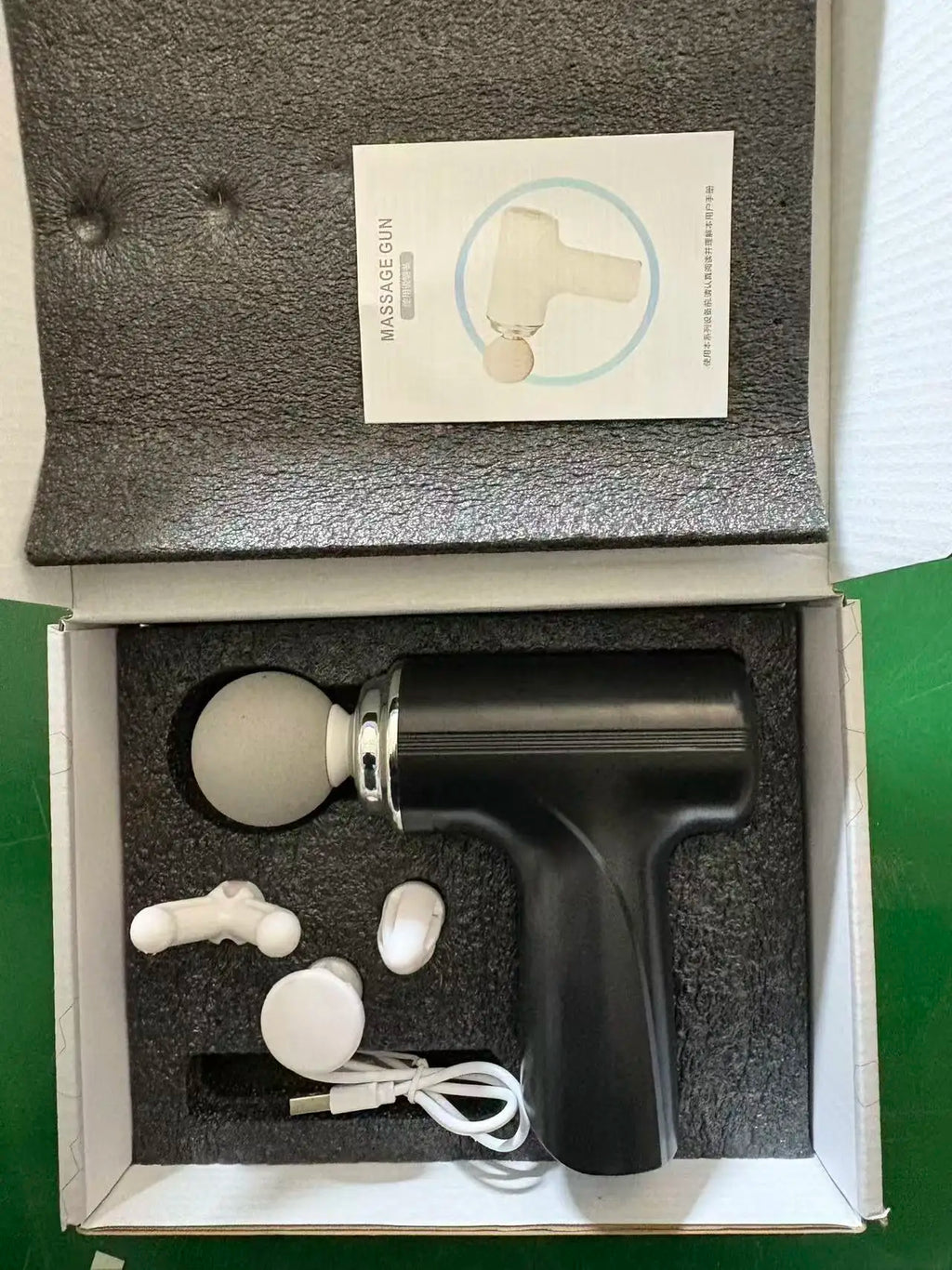 Pistola de Massagem Reliefiora™ | Recuperação Muscular Profunda