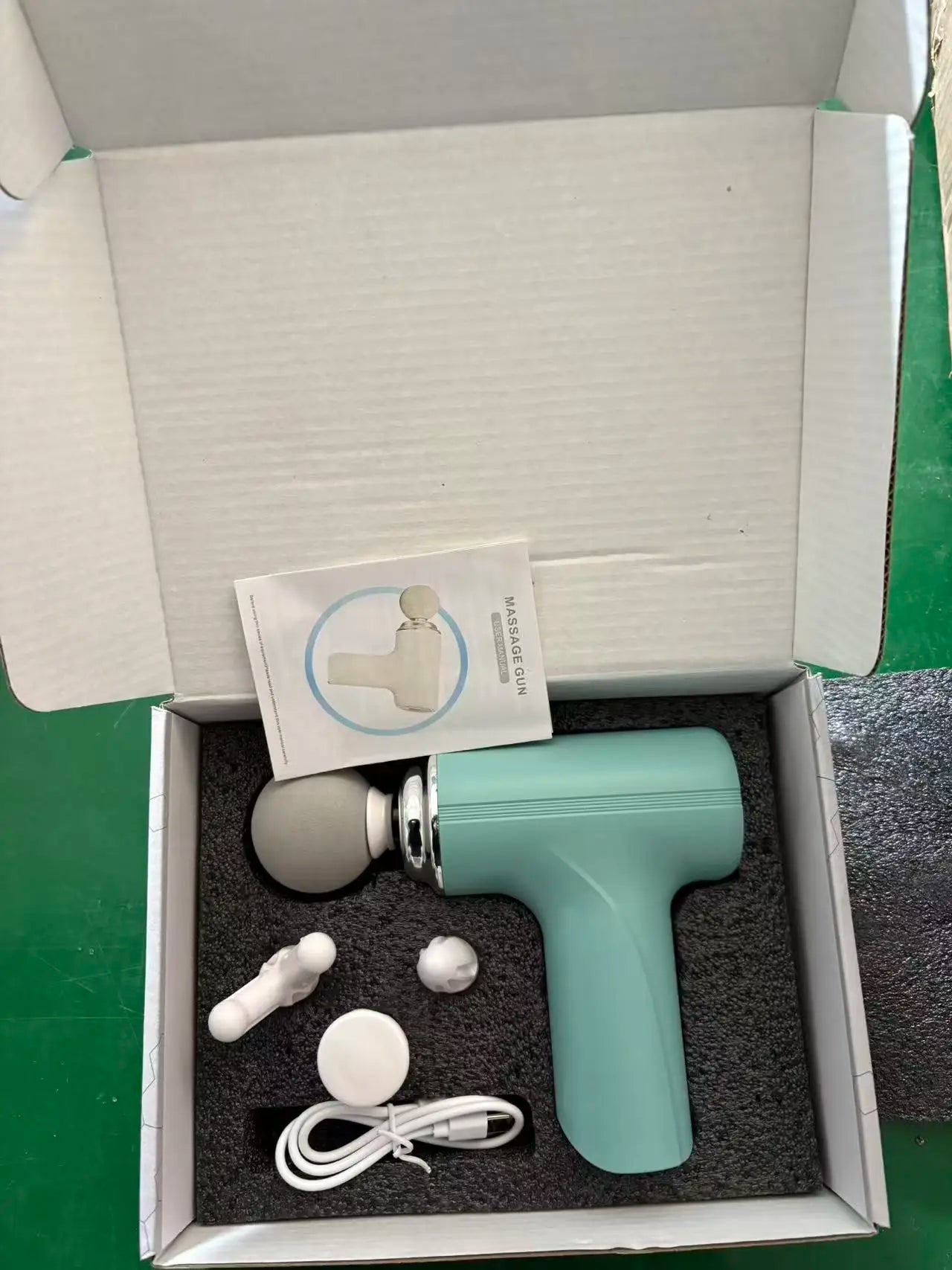 Pistola de Massagem Reliefiora™ | Recuperação Muscular Profunda