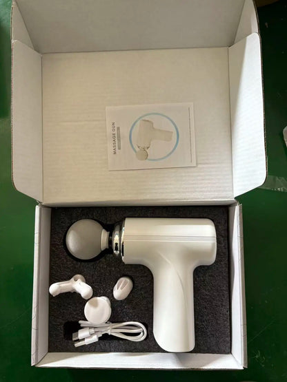 Pistola de Massagem Reliefiora™ | Recuperação Muscular Profunda