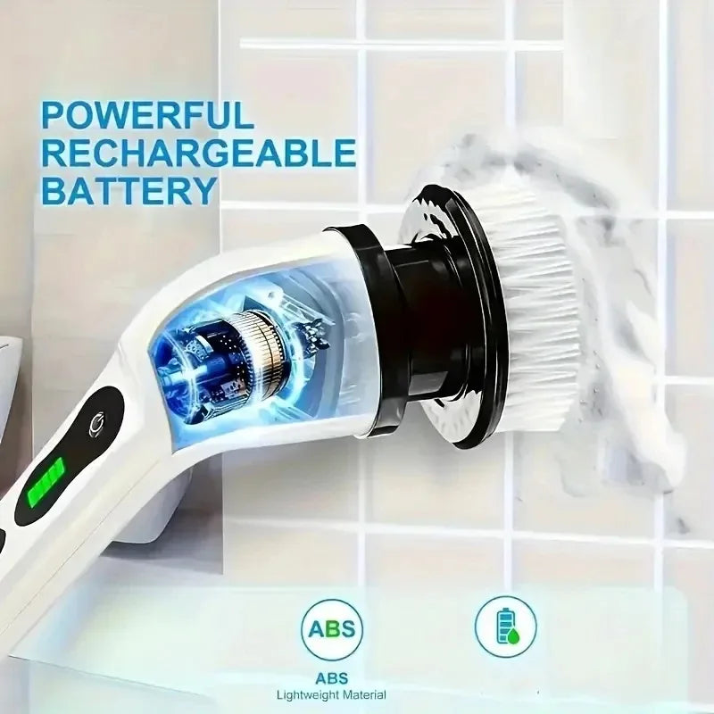 Escova Elétrica Multifunções | Limpeza Profissional em Casa