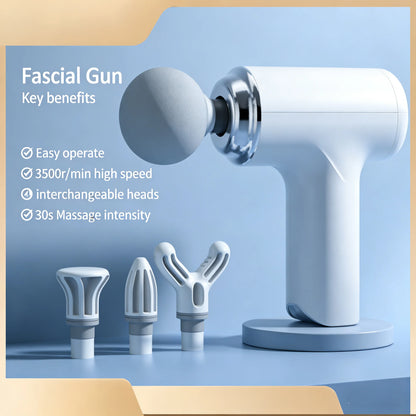 Pistola de Massagem Reliefiora™ | Recuperação Muscular Profunda
