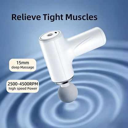 Pistola de Massagem Reliefiora™ | Recuperação Muscular Profunda